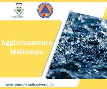 Codice Giallo: aggiornamento maltempo